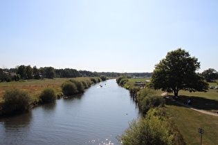 … und Blick flussabwärts