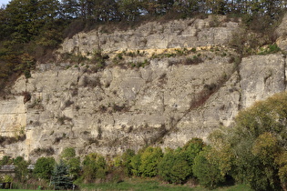 Zoom auf eine Klippe