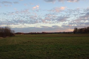 am Nordrand von Benthe, Blick nach Südosten Richtung Harz