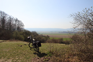 … und Blick nach Westen zum Deister