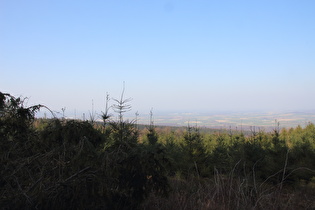 Blick nach Norden in die Norddeutsche Tiefebene