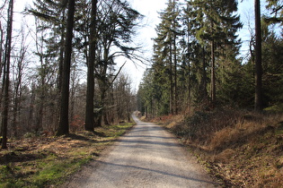 Kammweg zwischen Müllers Höh und Bröhn, Blick nach Nordwesten …