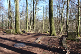 Blick über den Gipfel nach Osten