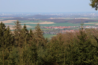 Zoom auf Gehrdener Berg und Benther Berg