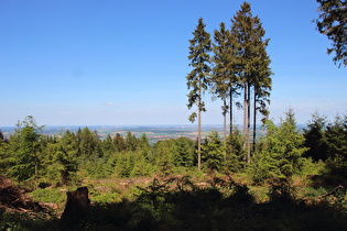 etwas weiter oben, Blick nach Nordosten