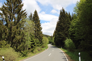 unterstes Steilstück im Verlauf der L504