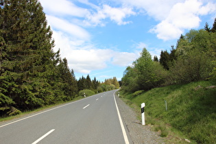 weiter oben, Blick berauf