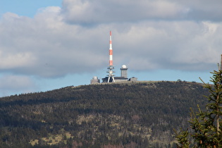 Zoom auf den Brockengipfel