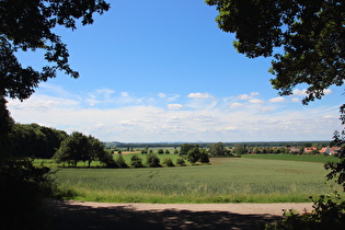 Benther Berg, Westhang, Blick nach Westen