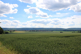 Gehrdener Berg, Westhang, Blick über Degersen zum Deister