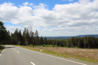 oberhalb der S-Kurve der erste weite Ausblick