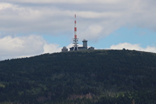 Zoom auf den Brockengipfel