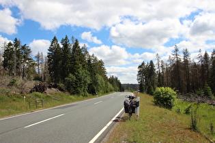 „Dach der Etappe“: B4 „Harzhochstraße“ zwischen Torfhaus und Oderbrück