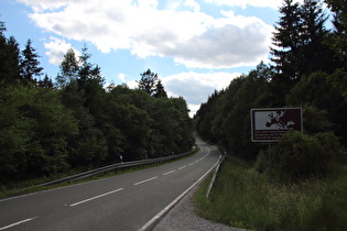 Blick zurück nach Westen