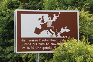 Grenzschild