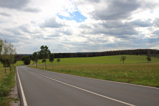 weiter oben, Blick nach Südwesten, …