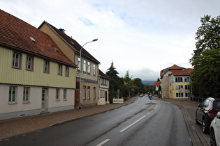 Ausfahrt aus Wernigerode