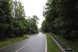 einsetztender Regen auf knapp 300 m ü.NHN