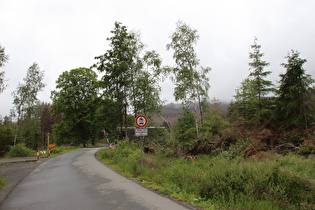 Brockenstraße am Nordrand von Schierke