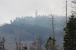 Zoom auf dne Wurmberggipfel