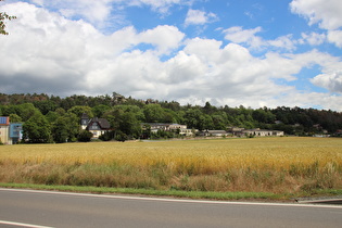 erster Sattelpunkt der Etappe zwischen Blankenburg und Cattenstedt, Blick zur Teufelsmauer