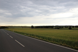 … und Blick nach Osten zum abziehenden Schönwetter