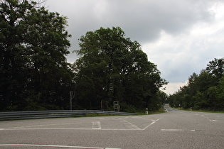 … und Blick über den Abzweig zum Kyffhäuserdenkmal