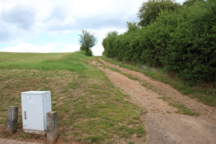 Schiebestrecke am Nordrand von Badra