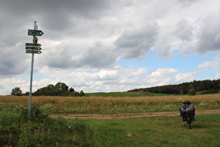 oberhalb der Schiebestrecke, Blick nach Südwesten