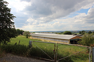 Blick über Auleben Richtung Nordhausen