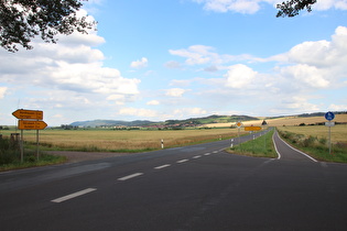 zwischen Auleben und Heringen, Blick auf Kyffhäuser und Windleite …