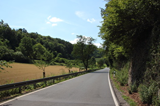 L580 zwischen Rühle und Passhöhe, untere Kehre