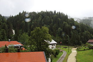 Blick auf den Beginn der Weißach in Glashütte