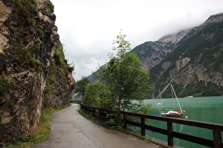 Radweg am Ostufer, Blick nach Süden