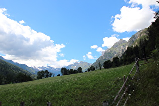 weiter unten, Blick in die Ötztaler Alpen