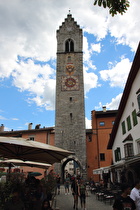 der Zwölferturm in Sterzing, Nordseite