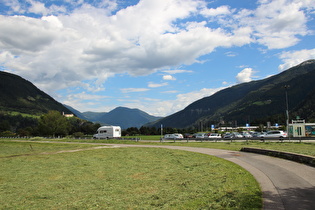 Südrand von Sterzing, Blick ins Pfitscher Tal