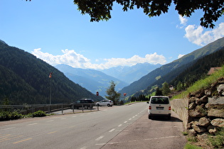 in Walten, Blick zu den Ötztaler Alpen