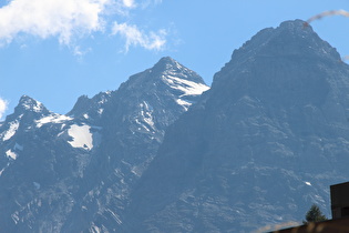 Zoom auf v. l. n. r. Hintere Madatschspitze, Mittlere Madatschspitze und Vordere Madatschspitze