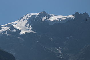 Zoom auf Ortler, Ortler-Vorgipfel und Oberen Ortlerferner