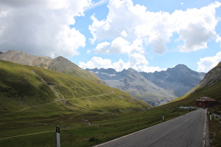 Piano del Braulio, Blick auf Cresta di Réit und Cima Cresta di Réit