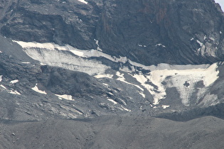 Zoom auf den Rest des Ghiaccio di Cristallo Ovest