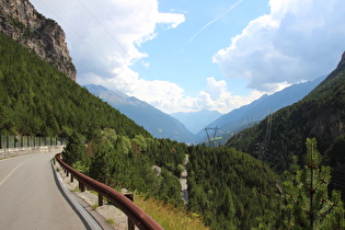 weiter unten, Blick Richtung Bormio …