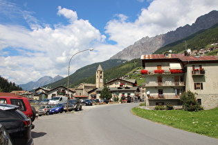 Blick über Sant'Antonio Valfurva talabwärts, …