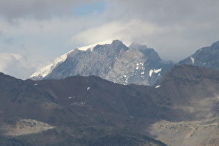 Zoom auf den Ortles mit Vedretta Alta dell'Ortles