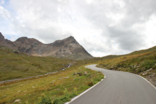 der Torrente Gavia, Blick flussaufwärts zum Monte Gaviola …