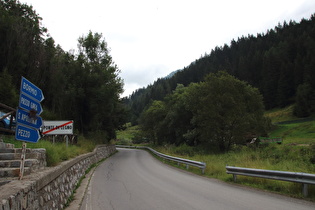 nördlicher Rand von Ponte di Legno, Blick talaufwärts