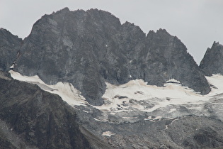 Zoom auf Cima d'Amola und Vedretta Presanella