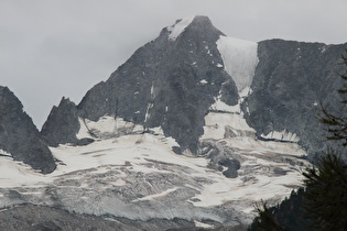 Zoom auf Cima Presanella und Vedretta Presanella