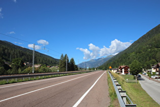 … und Blick über Mestriago talaufwärts